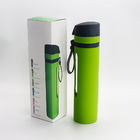 Silicone Travel Water Bottles Portable Leakproof Height 27cm