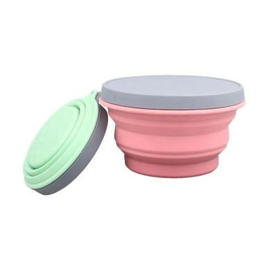 Collapsible Silicone Lunch Container Bowl Odorless Leakproof