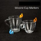 Cute Shape Christmas Silicone Drink Markers Durable And Long - Lasting Use