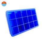 Large bpa free giant square whiskey chocolate rubber silicone ice cream maker ice cube tray shapes
