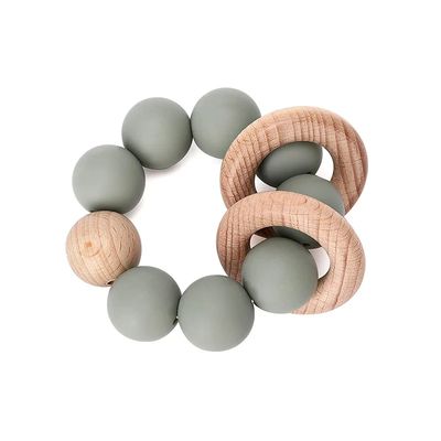 Teether per bambini in silicone sicuro per un sollievo calmante con resistenza alla temperatura