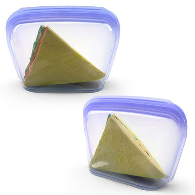 1300ML Original Pretty Platinum Silicone Treat Bag Air Tight Sealing Tools Kitchen Food Storage Bag